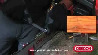 New how to sharpen your chain video guide